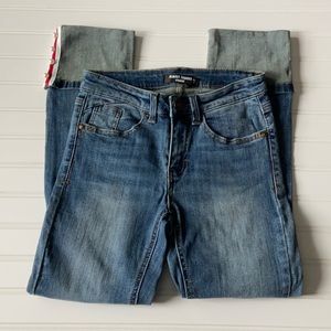 Almost Famous Cuffed Jeans Size 0